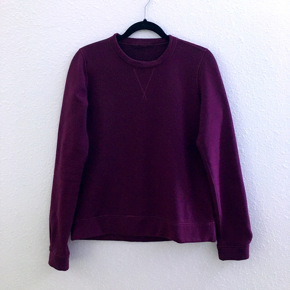 LULULEMON Perfectly Oversized Crew Purple